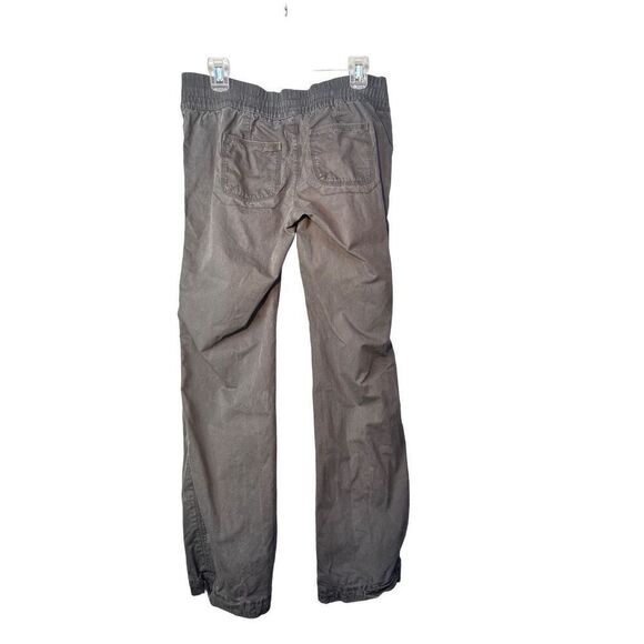 Old navy maternity  low wait slip on tie closure cargo type pants tie closure at - Picture 3 of 10